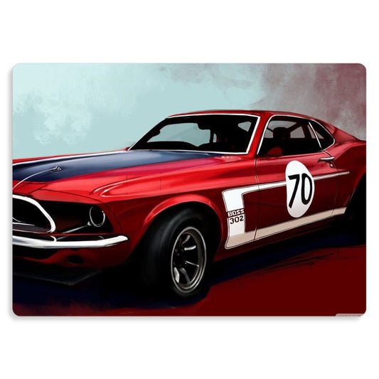 Metalltryck Classic Car