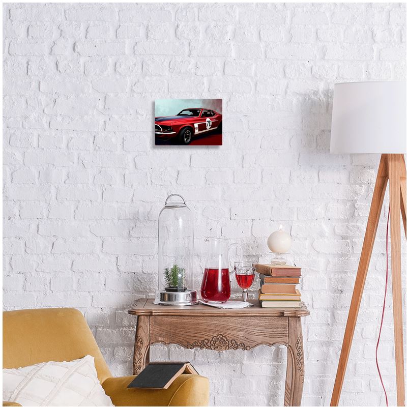 Metalltryck Classic Car