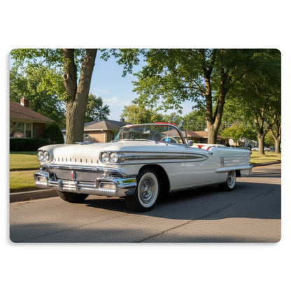 Metal print Classic 50s speaker