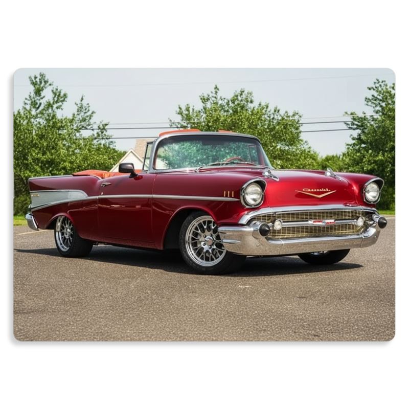 Metal print Classic 50s speaker