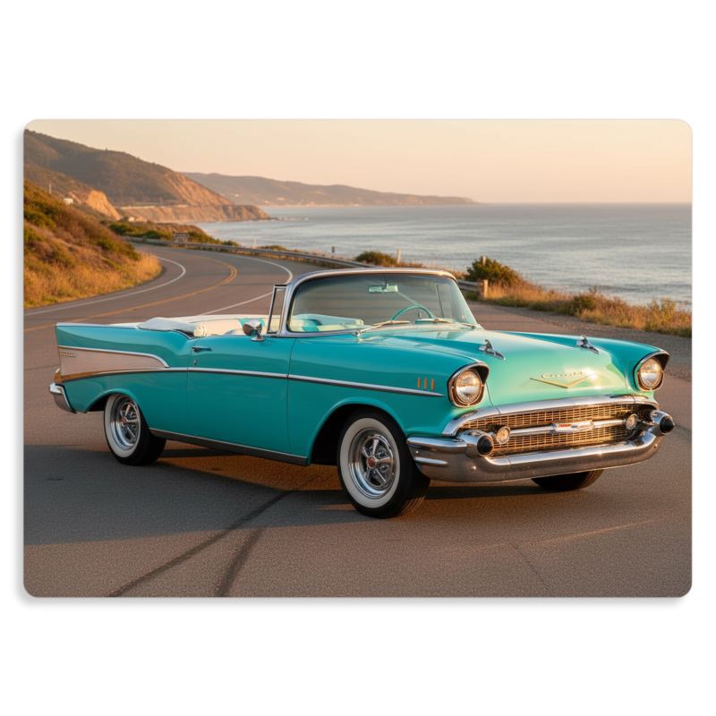 Metal print Classic 50s speaker