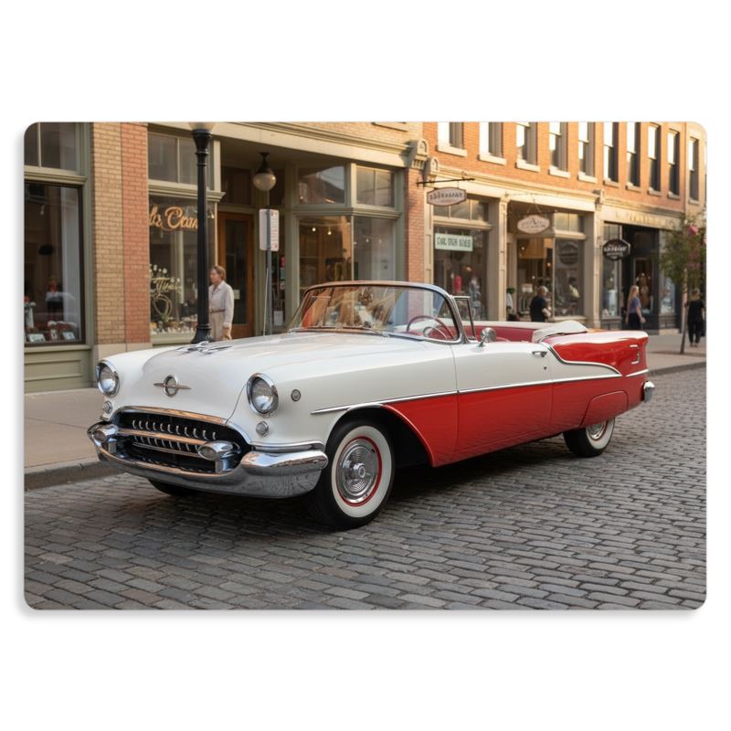 Metal print Classic 50s speaker