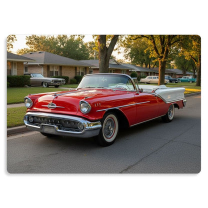 Metal print Classic 50s speaker