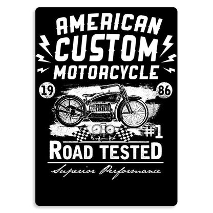 Metal print Motorcycle Ride