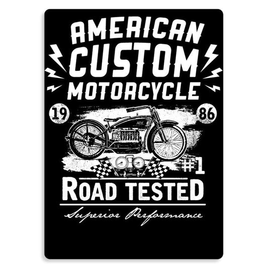 Metalltryck Motorcycle Ride