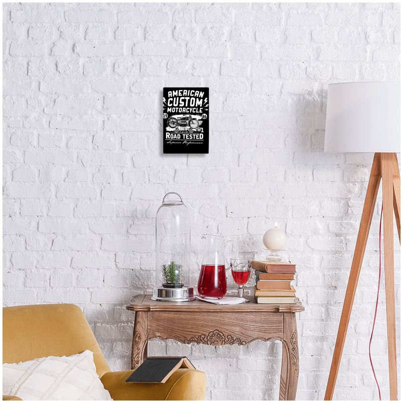 Metal print Motorcycle Ride