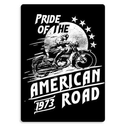 Metalltryck Motorcycle Ride