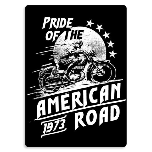 Metalltryck Motorcycle Ride