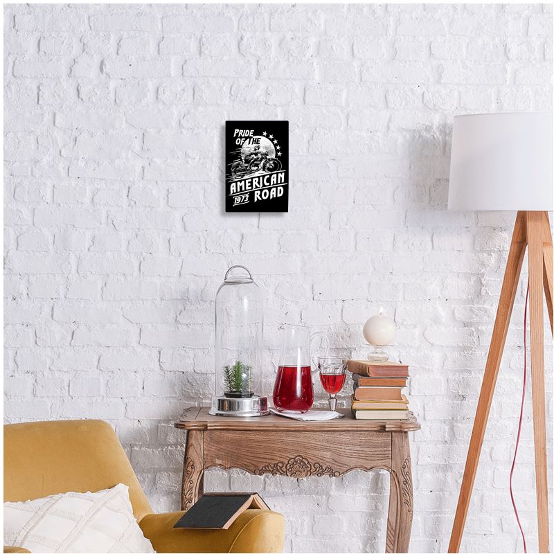 Metalltryck Motorcycle Ride