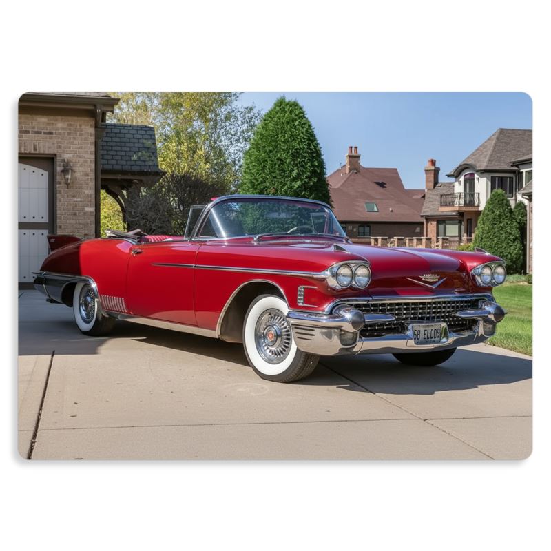 Metalltryck Classic Car