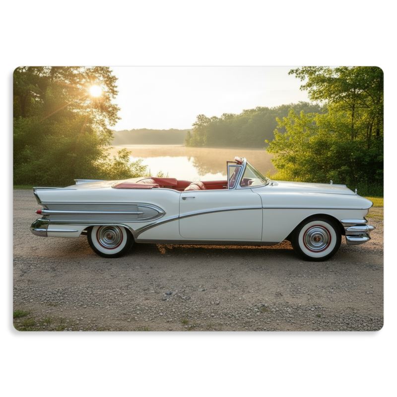 Metalltryck Classic Car