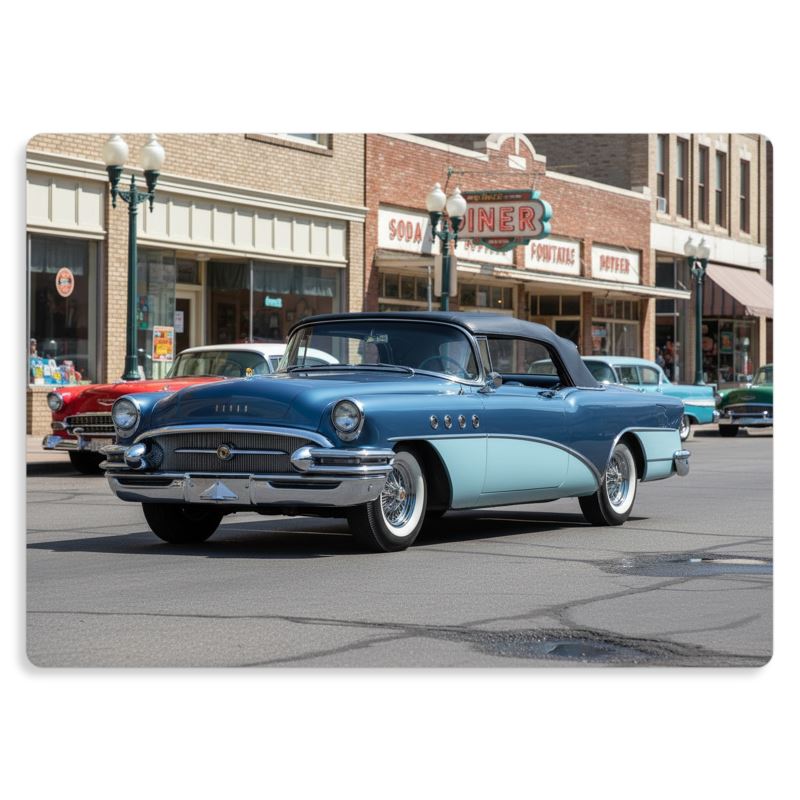 Metalltryck Classic 50- talare