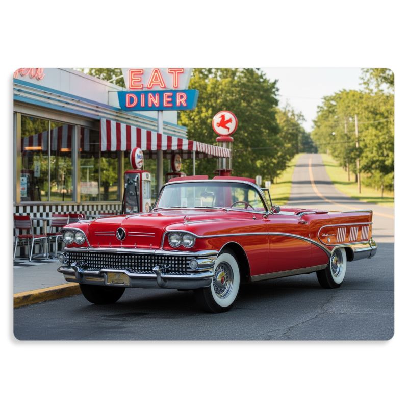 Metalltryck Classic 50- talare