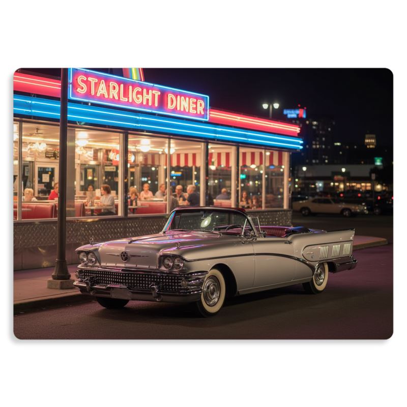 Metalltryck Classic 50- talare