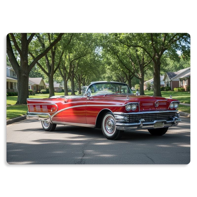 Metalltryck Classic 50- talare