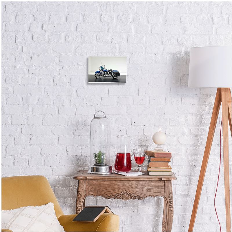 Metalltryck Harley Davidsson