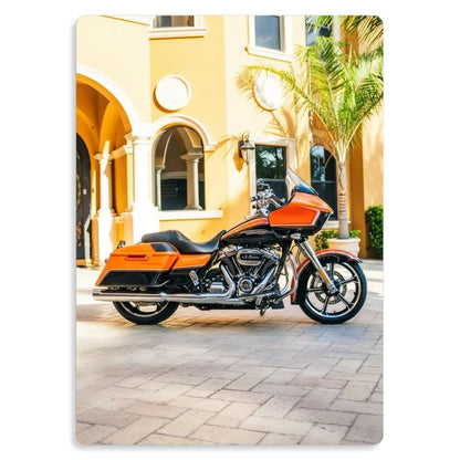 Metalltryck Harley Davidsson