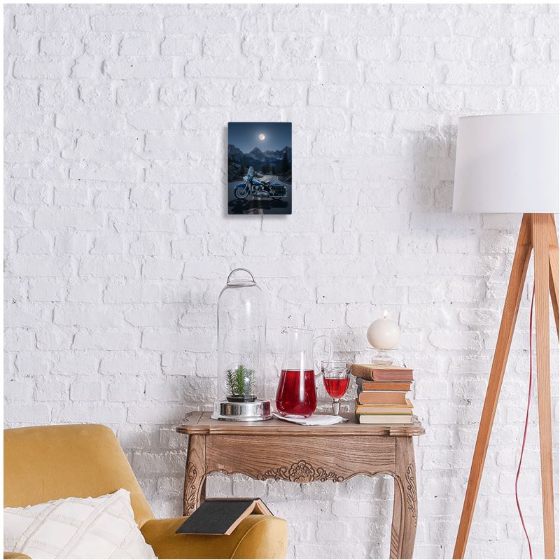 Metalltryck Harley Davidsson